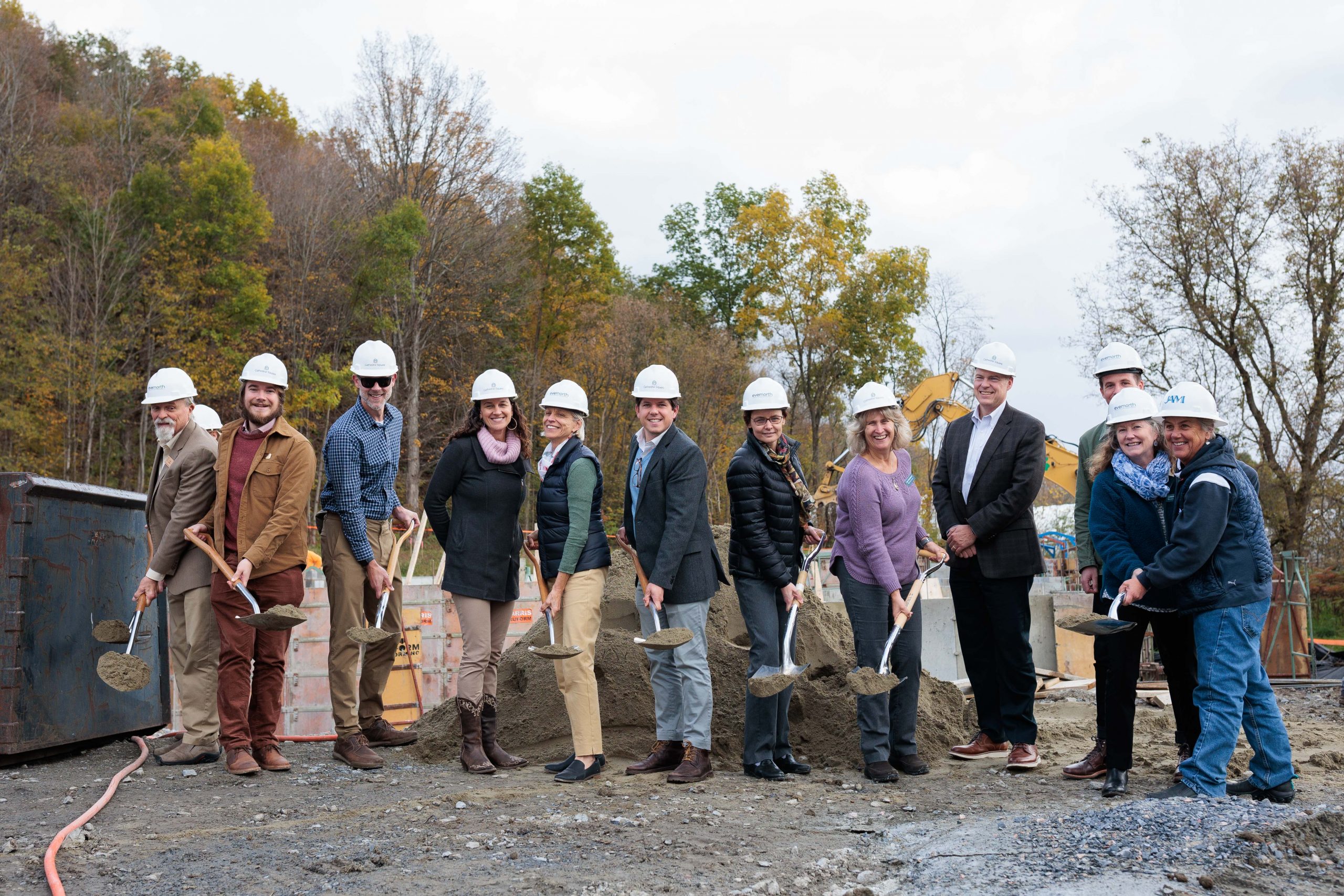 Construction Underway in Hinesburg on 24 New Apartments for Older